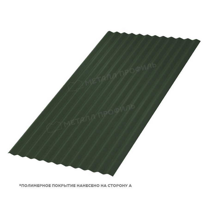 Профлист Металл Профиль МП-18 0,45 VikingMP® RAL 6007 Бутылочно-зеленый | A